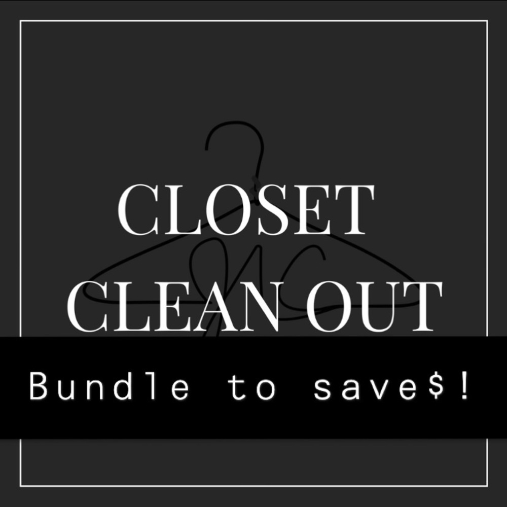CLOSET CLEAROUT